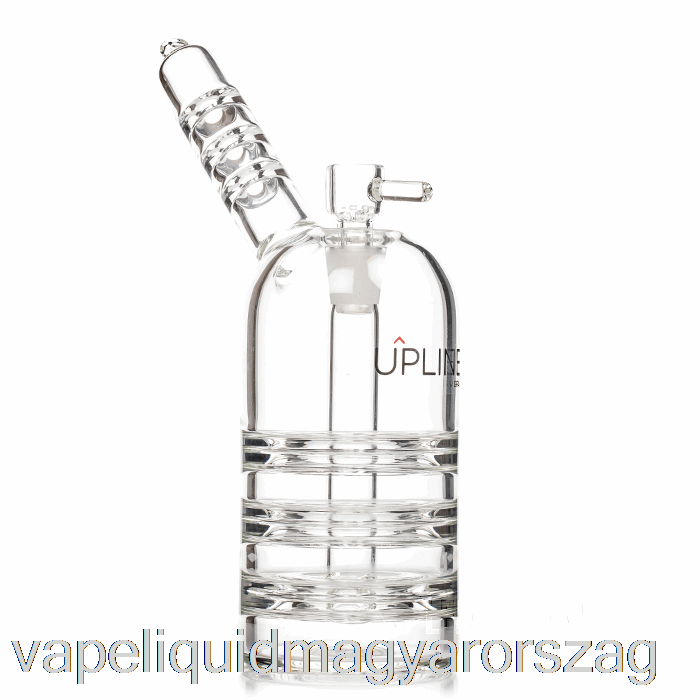 Grav Upline Upright Bubbler Clear Vape E Cigi